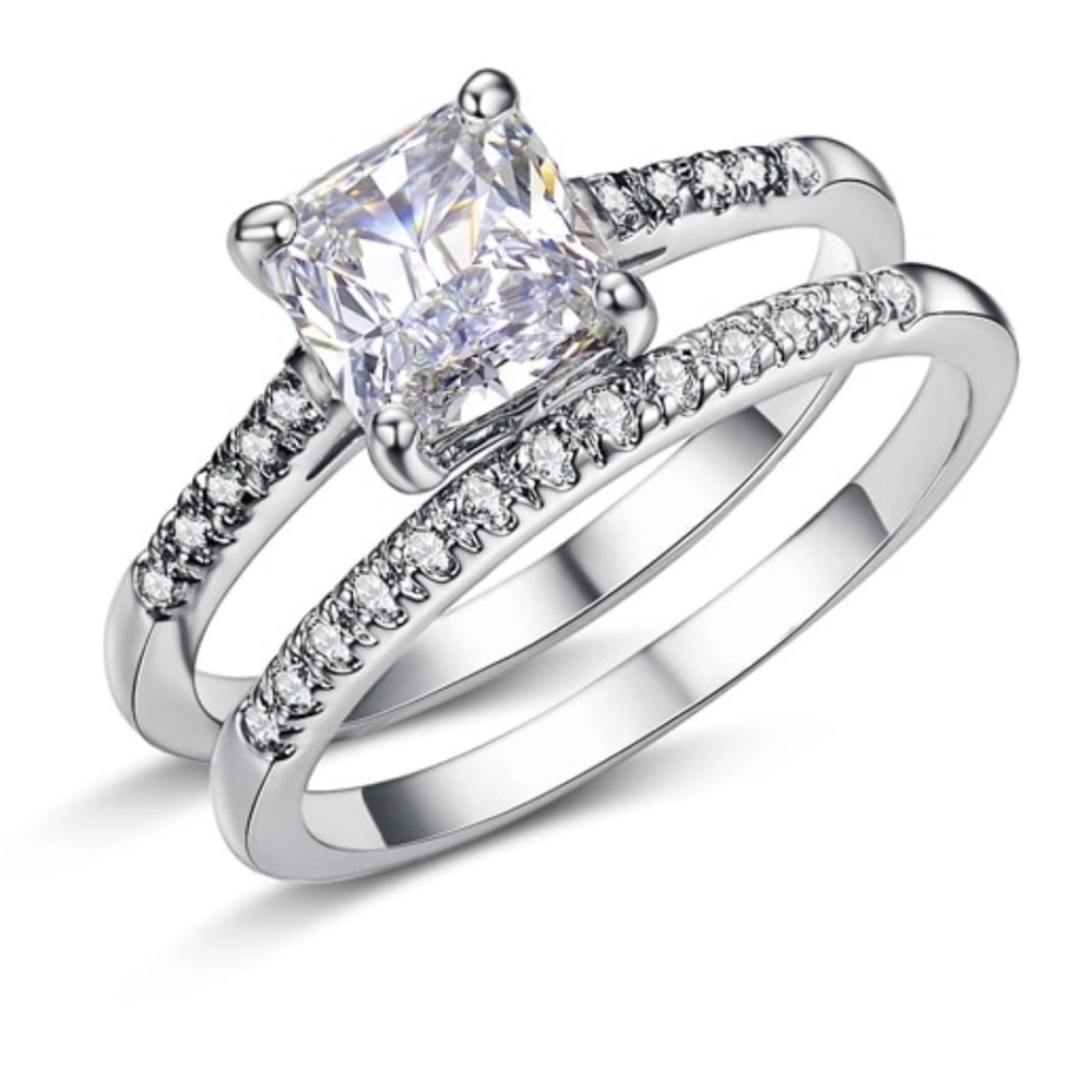 ENGAGEMENT RING SET - Picture 5 of 8